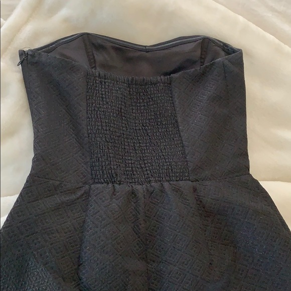 Black Strapless EXPRESS Romper - Picture 3 of 3